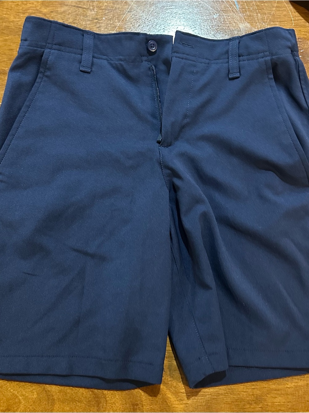 Under Armour Boys' Navy Athletic Shorts